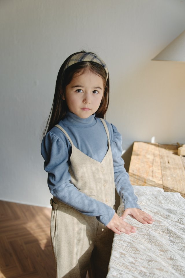 Mon Atelier - Korean Children Fashion - #prettylittlegirls - Herringbone Bustier - 4