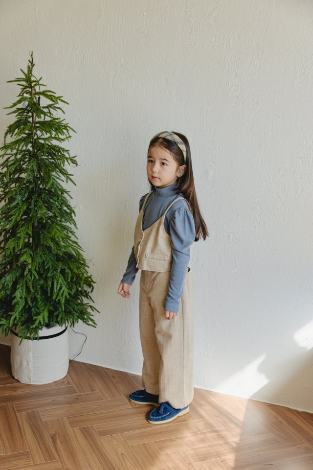 Mon Atelier - Korean Children Fashion - #todddlerfashion - Check Headband - 3