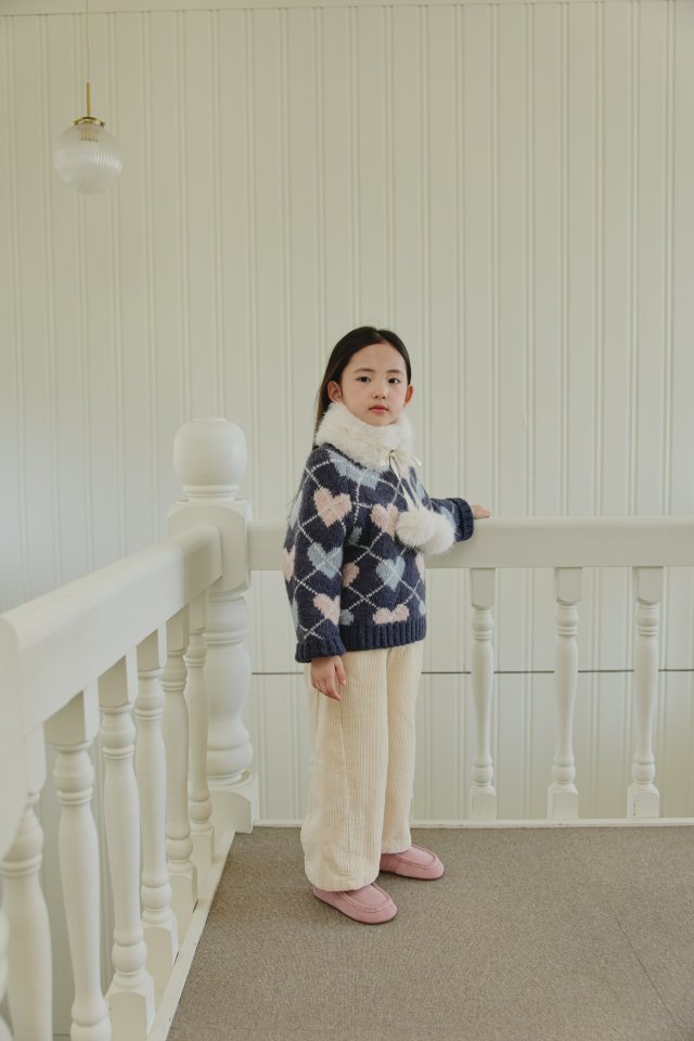 Mon Atelier - Korean Children Fashion - #todddlerfashion - Pom Pom Neck Warmer - 9