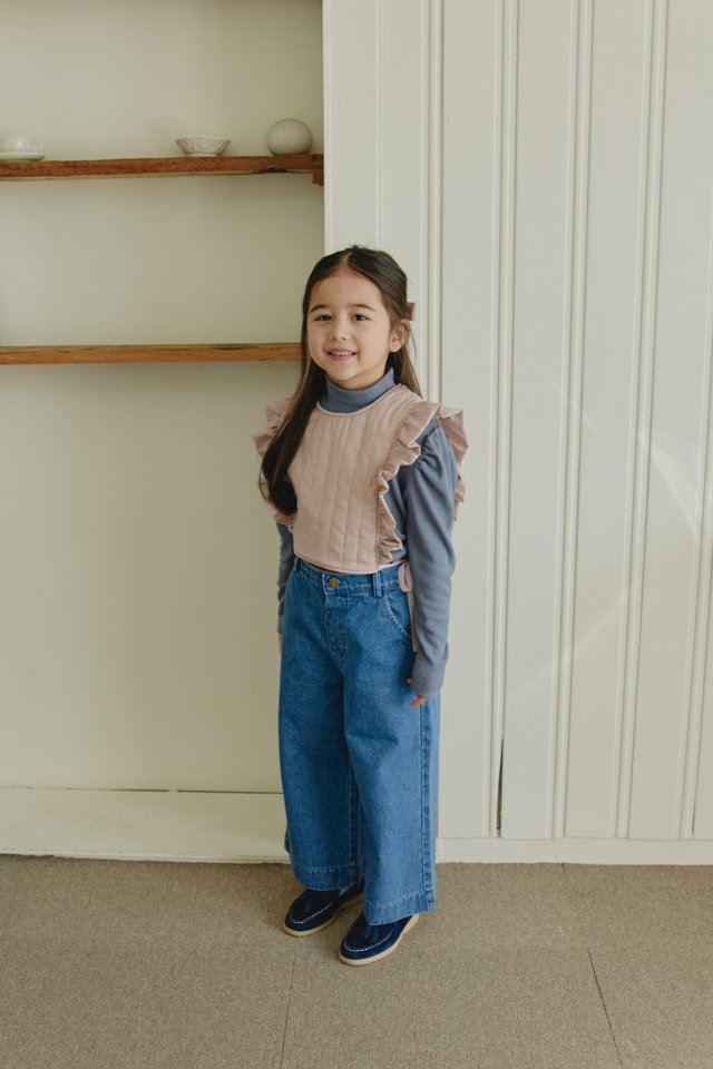 Mon Atelier - Korean Children Fashion - #toddlerclothing - Hailey Quilted Vest - 3