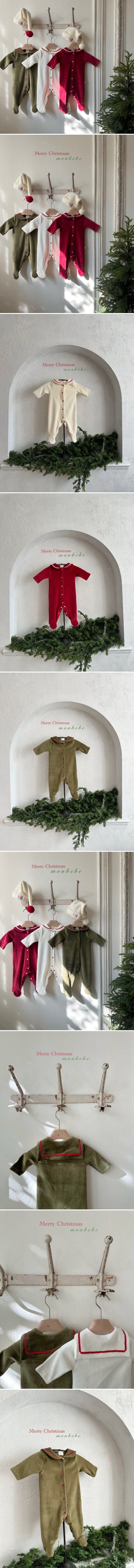 Monbebe - Korean Baby Fashion - #babylifestyle - Noel Sailor Suit