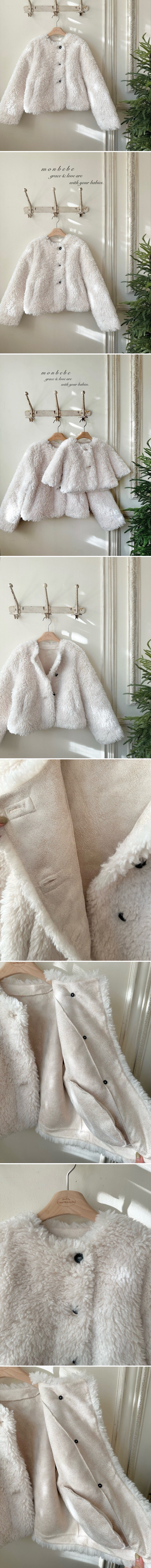 Monbebe - Korean Women Fashion - #womensfashion - Eco Mustang Jacket (Mom)