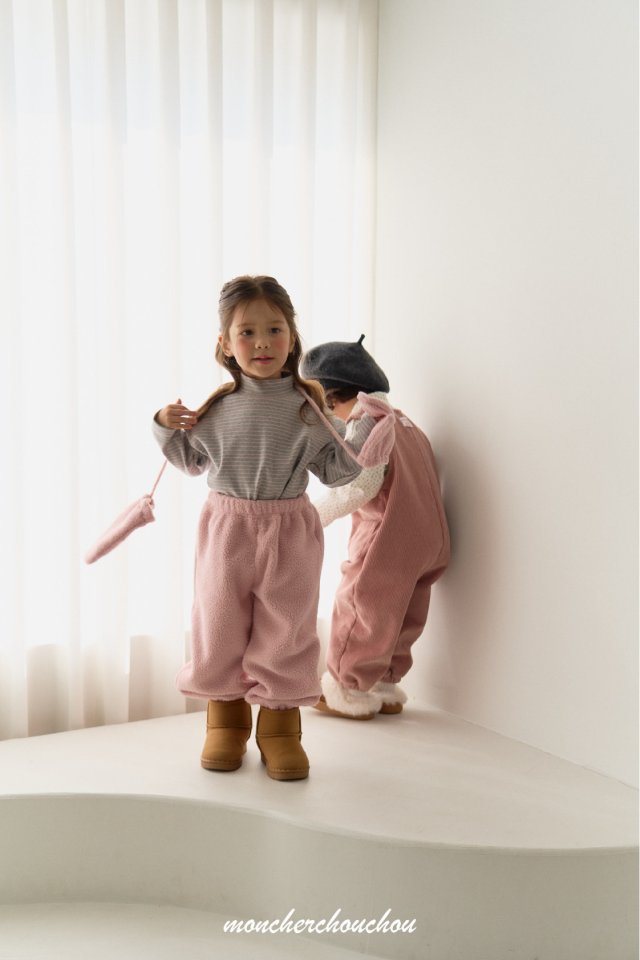 Moncher Chouchou - Korean Baby Fashion - #babyboutique - Lodu Fleece Pants - 8