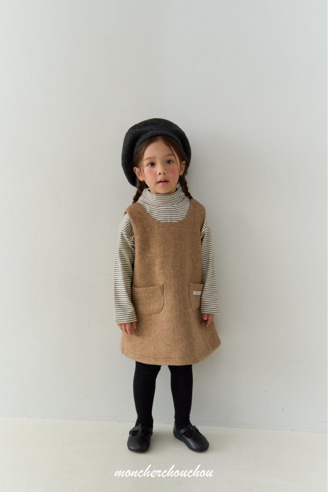 Moncher Chouchou - Korean Baby Fashion - #babyboutique - Claude Mock Neck Tee - 10