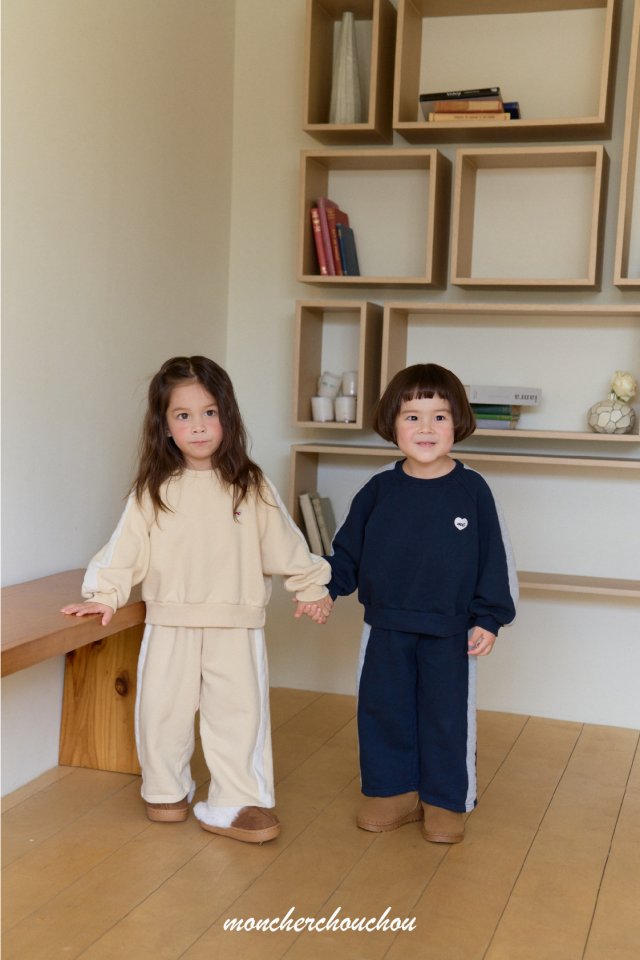 Moncher Chouchou - Korean Baby Fashion - #babyboutiqueclothing - Rosie Heart Set Up