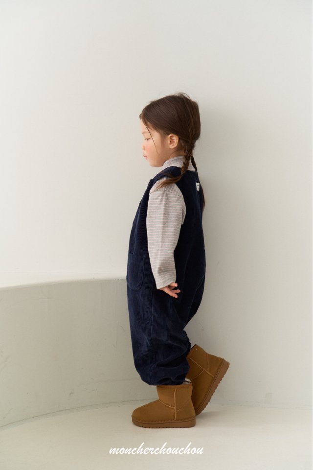 Moncher Chouchou - Korean Baby Fashion - #babyclothing - Bello Overalls - 9