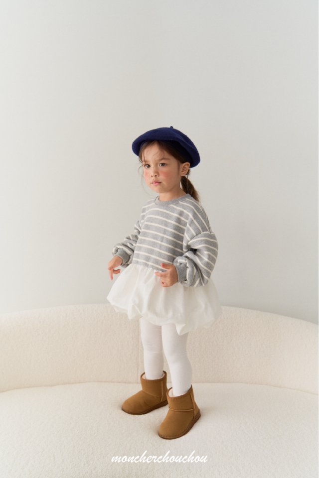Moncher Chouchou - Korean Baby Fashion - #babyclothing - Ben Balloon Tee - 8