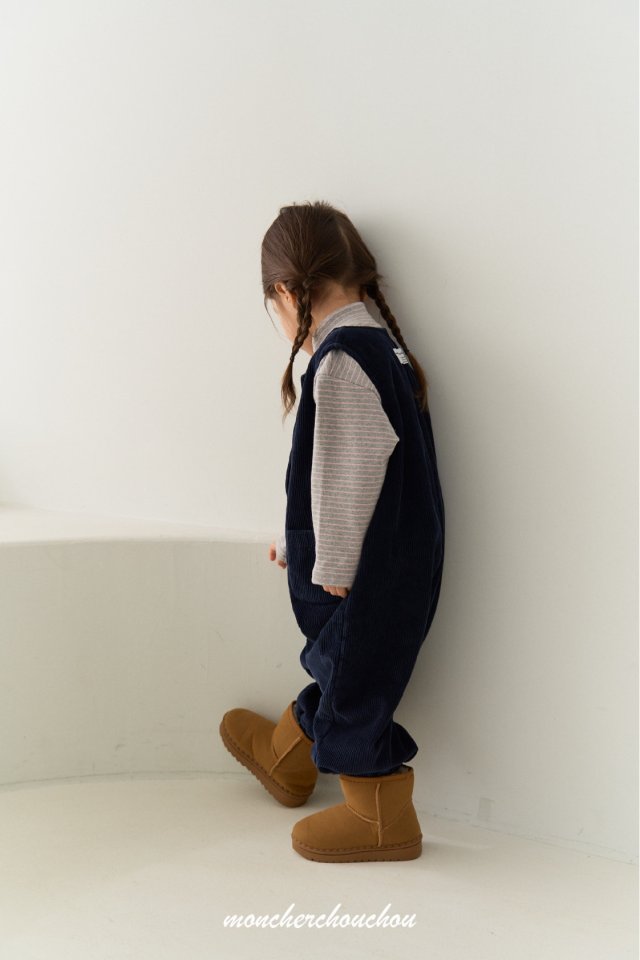 Moncher Chouchou - Korean Baby Fashion - #babyfashion - Bello Overalls - 10
