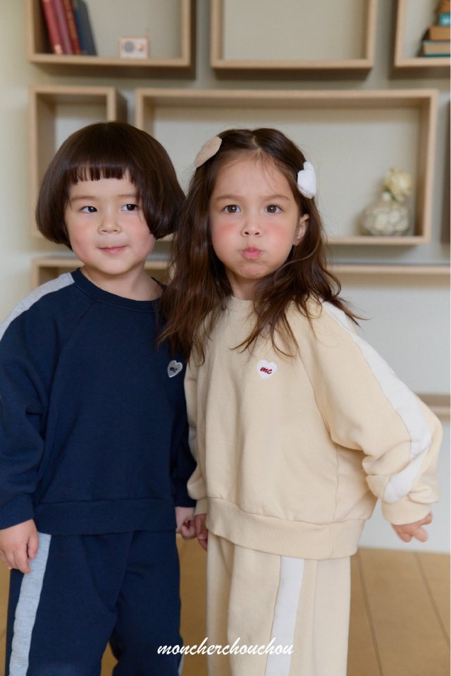 Moncher Chouchou - Korean Baby Fashion - #babyfashion - Rosie Heart Set Up - 3