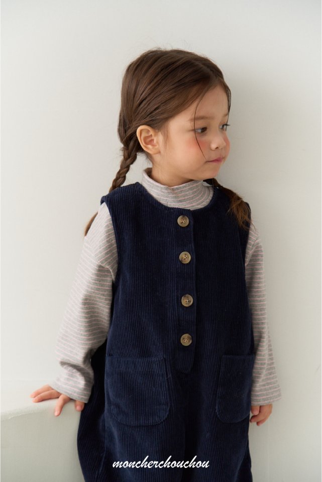 Moncher Chouchou - Korean Baby Fashion - #babyfever - Bello Overalls - 11