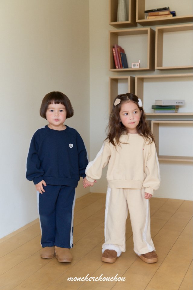 Moncher Chouchou - Korean Baby Fashion - #babygirlfashion - Rosie Heart Set Up - 5