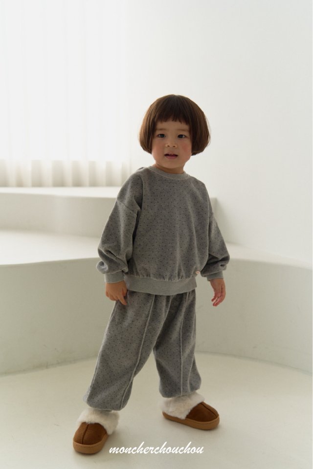Moncher Chouchou - Korean Baby Fashion - #babyfever - Meli Top Bottom Set - 4