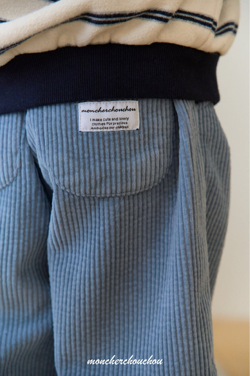 Moncher Chouchou - Korean Baby Fashion - #babyoninstagram - Selly Corduroy Pants - 11