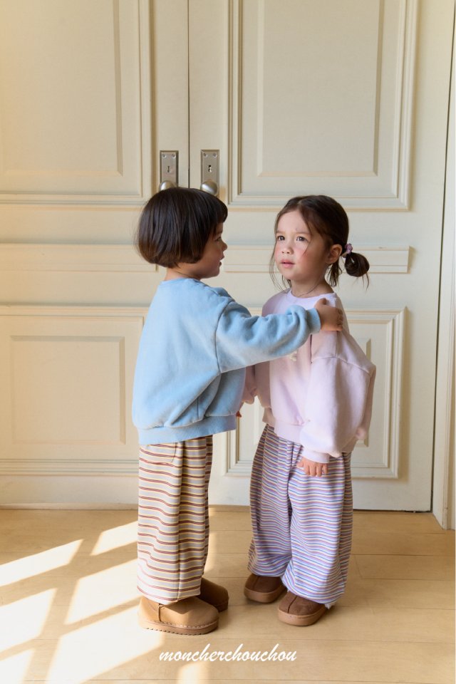 Moncher Chouchou - Korean Baby Fashion - #babyoninstagram - No Comment Sweatshirt - 8