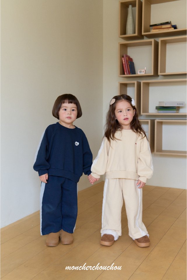 Moncher Chouchou - Korean Baby Fashion - #babyoninstagram - Rosie Heart Set Up - 7