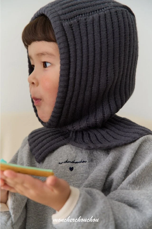 Moncher Chouchou - Korean Baby Fashion - #babyoninstagram - Lieli Balaclava - 9