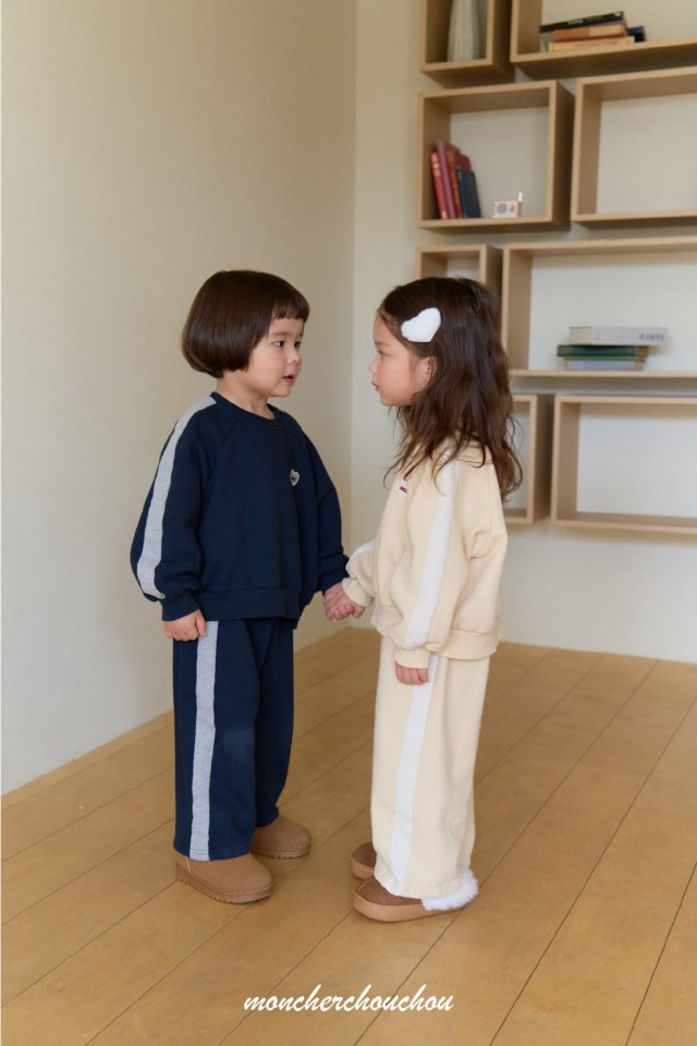 Moncher Chouchou - Korean Baby Fashion - #babyootd - Rosie Heart Set Up - 8
