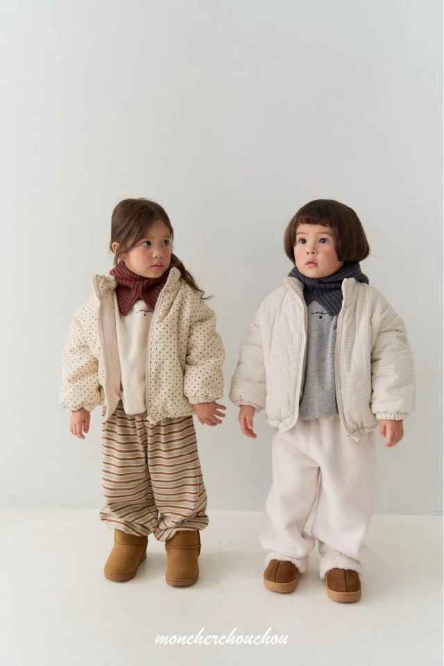 Moncher Chouchou - Korean Baby Fashion - #babyootd - Loti Fleece Padding - 8