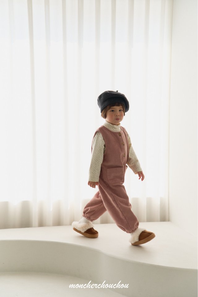 Moncher Chouchou - Korean Baby Fashion - #babyoutfit - Bello Overalls