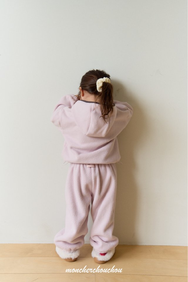 Moncher Chouchou - Korean Baby Fashion - #babyoutfit - Mellow Fleece Set Up - 9