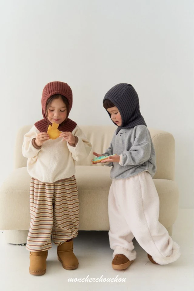 Moncher Chouchou - Korean Baby Fashion - #babyoutfit - Lieli Balaclava - 11