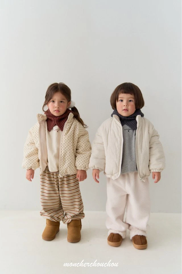 Moncher Chouchou - Korean Baby Fashion - #babyoutfit - Loti Fleece Padding - 9