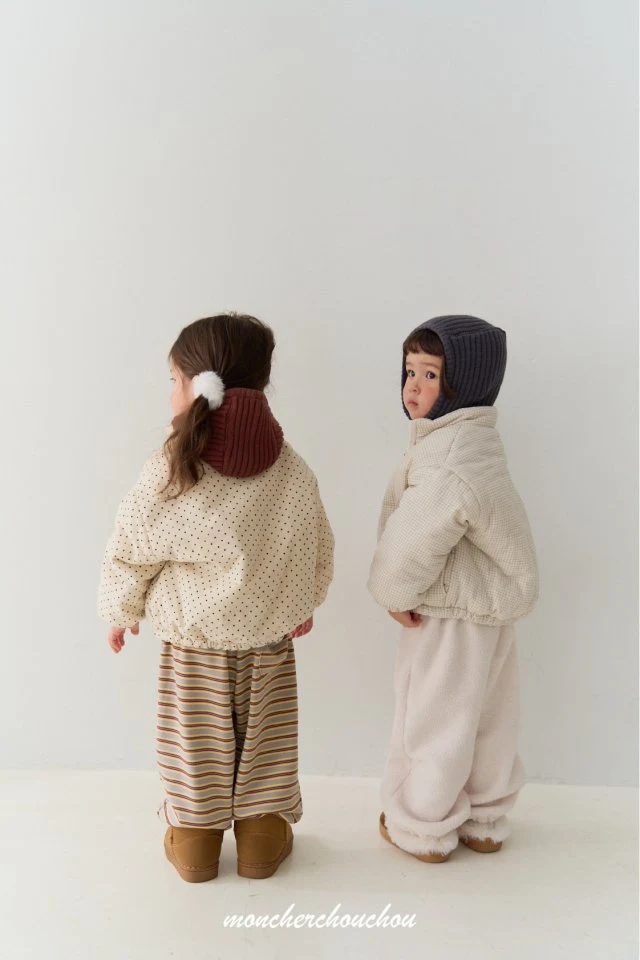 Moncher Chouchou - Korean Baby Fashion - #onlinebabyboutique - Loti Fleece Padding - 12