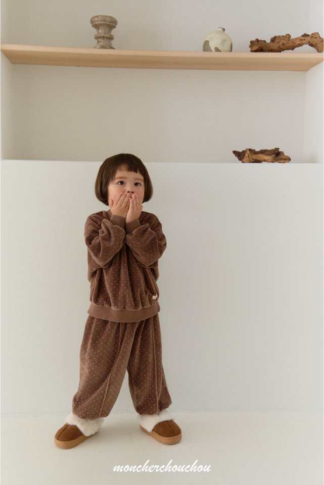 Moncher Chouchou - Korean Baby Fashion - #onlinebabyboutique - Meli Top Bottom Set - 11