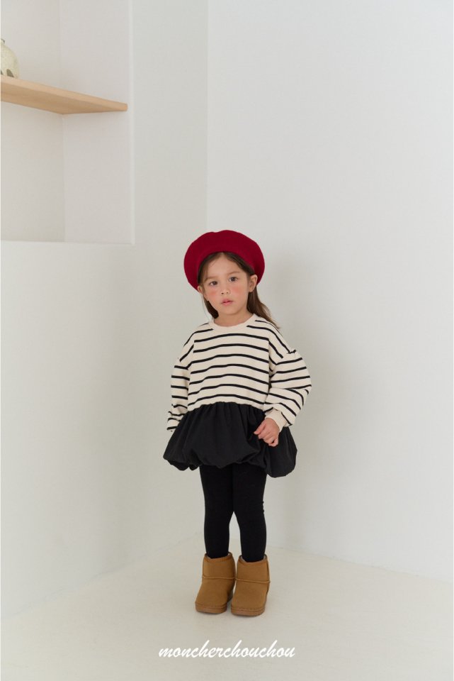 Moncher Chouchou - Korean Baby Fashion - #onlinebabyboutique - Ben Balloon Tee - 4