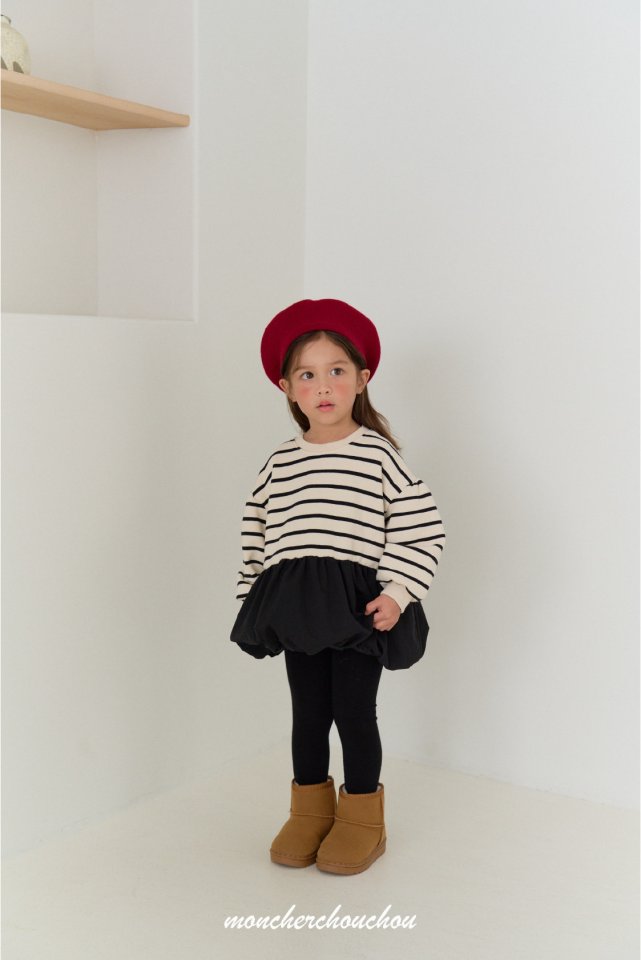Moncher Chouchou - Korean Baby Fashion - #smilingbaby - Ben Balloon Tee - 5