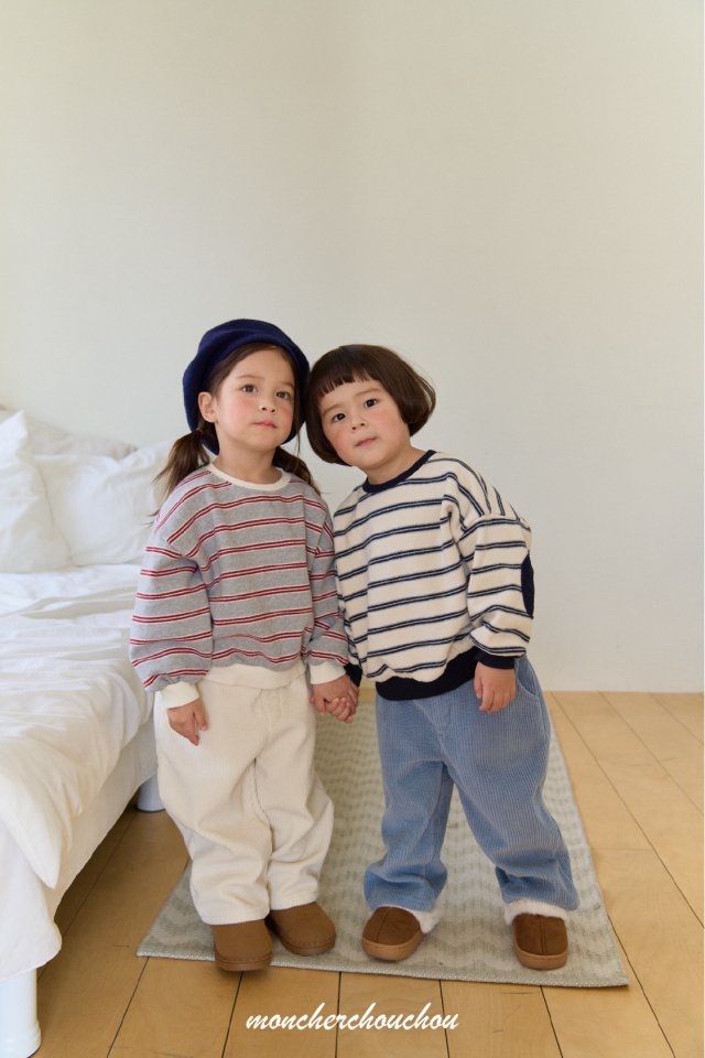 Moncher Chouchou - Korean Baby Fashion - #smilingbaby - Selly Corduroy Pants - 3