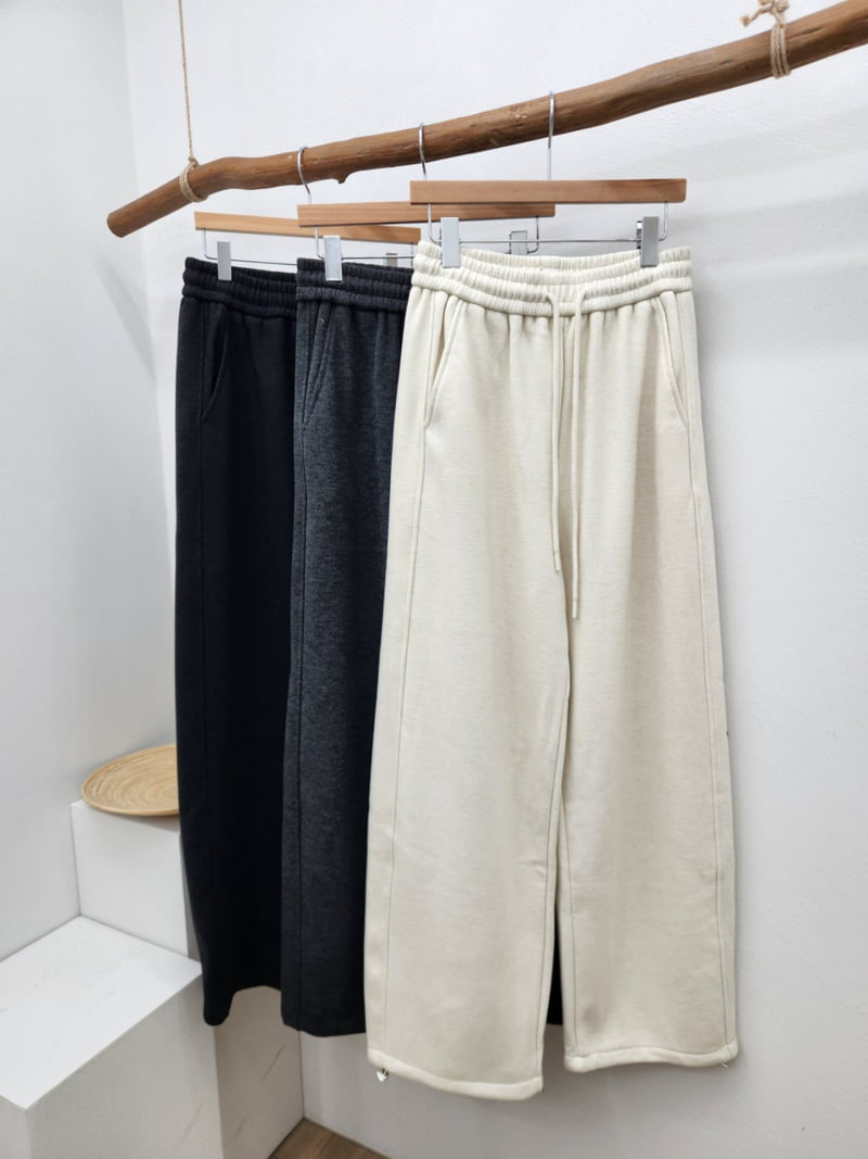 Most - Korean Women Fashion - #momslook - Clean Fleece Pants
