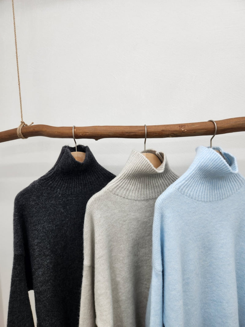Most - Korean Women Fashion - #momslook - Joy Turtleneck Knit - 5