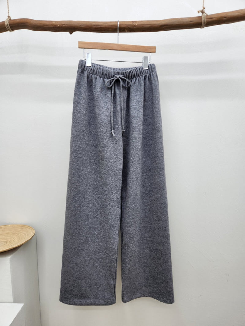 Most - Korean Women Fashion - #womensfashion - Oat Fleece Pants - 3