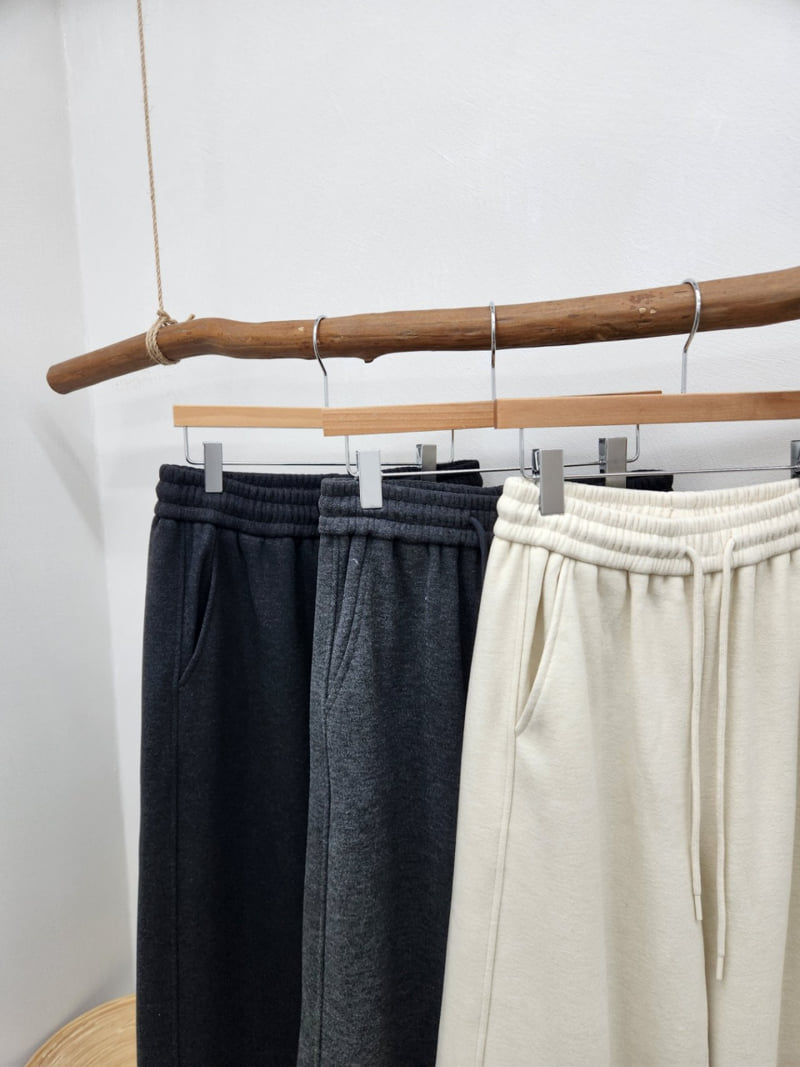 Most - Korean Women Fashion - #womensfashion - Clean Fleece Pants - 6