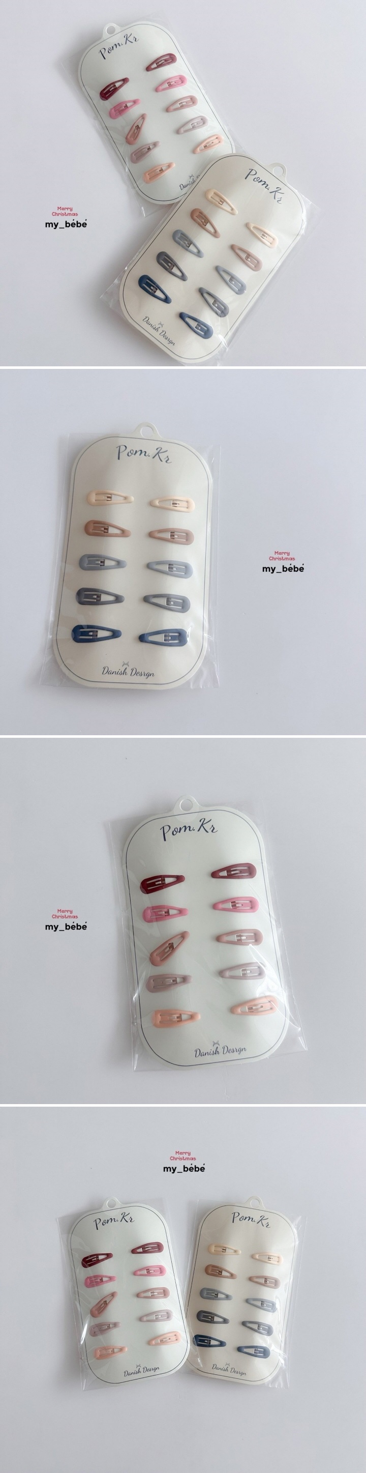 My Bebe - Korean Baby Fashion - #babylifestyle - Matte Snap Pin