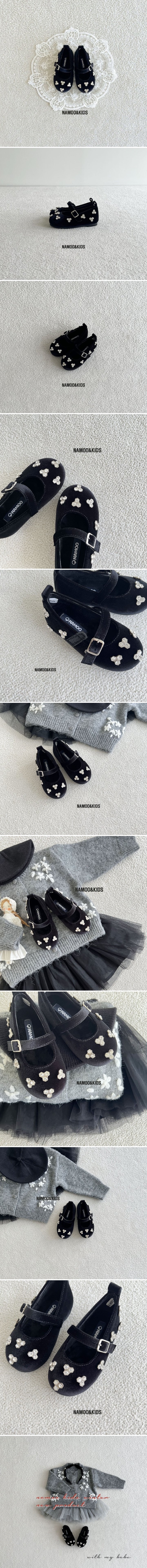 Namoo & Kids - Korean Children Fashion - #prettylittlegirls - Shining Velvet Mary Jane