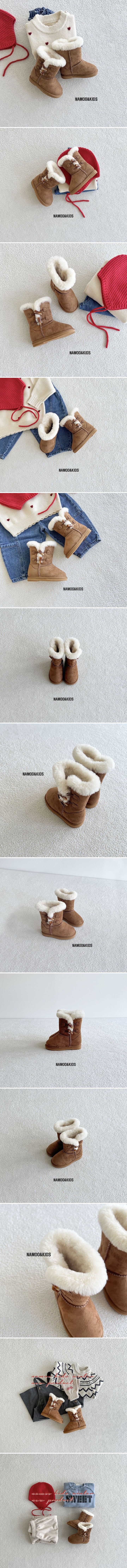 Namoo & Kids - Korean Children Fashion - #stylishchildhood - Hoonie Ugg Boots