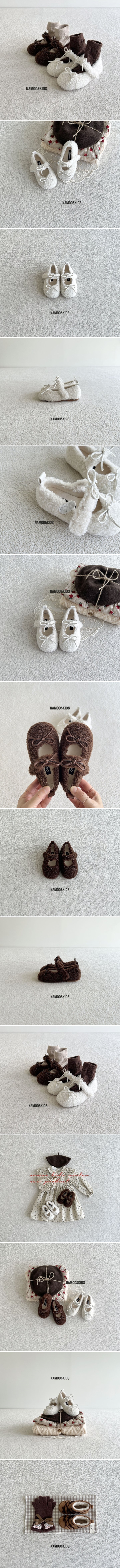 Namoo & Kids - Korean Children Fashion - #toddlerclothing - Ribbon Boggle Mary Jane