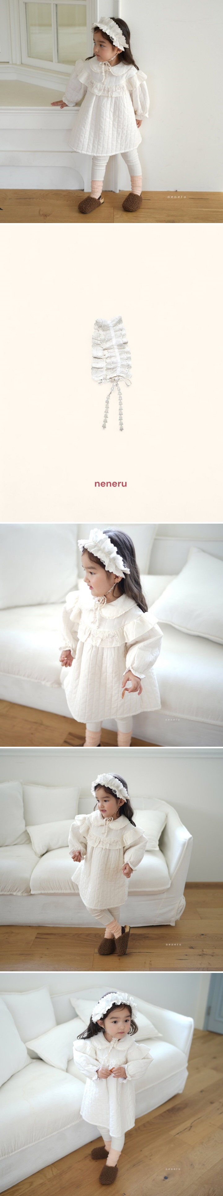 Neneru - Korean Baby Fashion - #babyootd - Frill Headband
