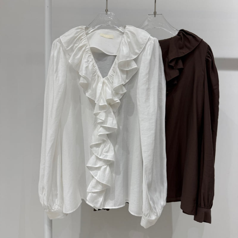 Neroli36 - Korean Women Fashion - #momslook - Chalute Blouse