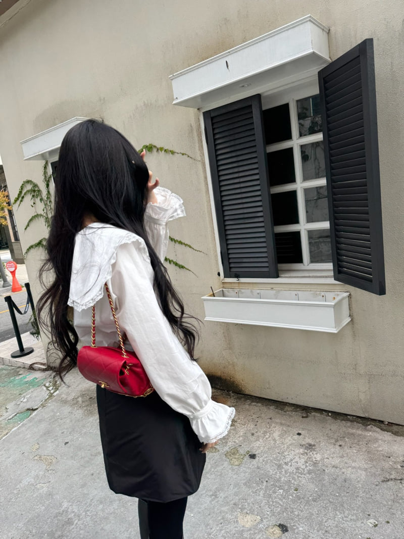 Neroli36 - Korean Women Fashion - #momslook - H Mare Blouse - 7