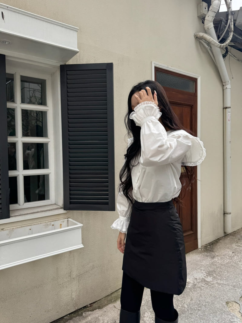 Neroli36 - Korean Women Fashion - #momslook - H Snow Skirt - 12