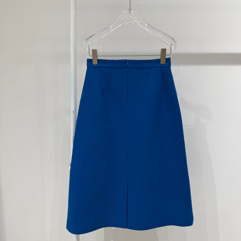 Neroli36 - Korean Women Fashion - #momslook - Color A Line Skirt - 3