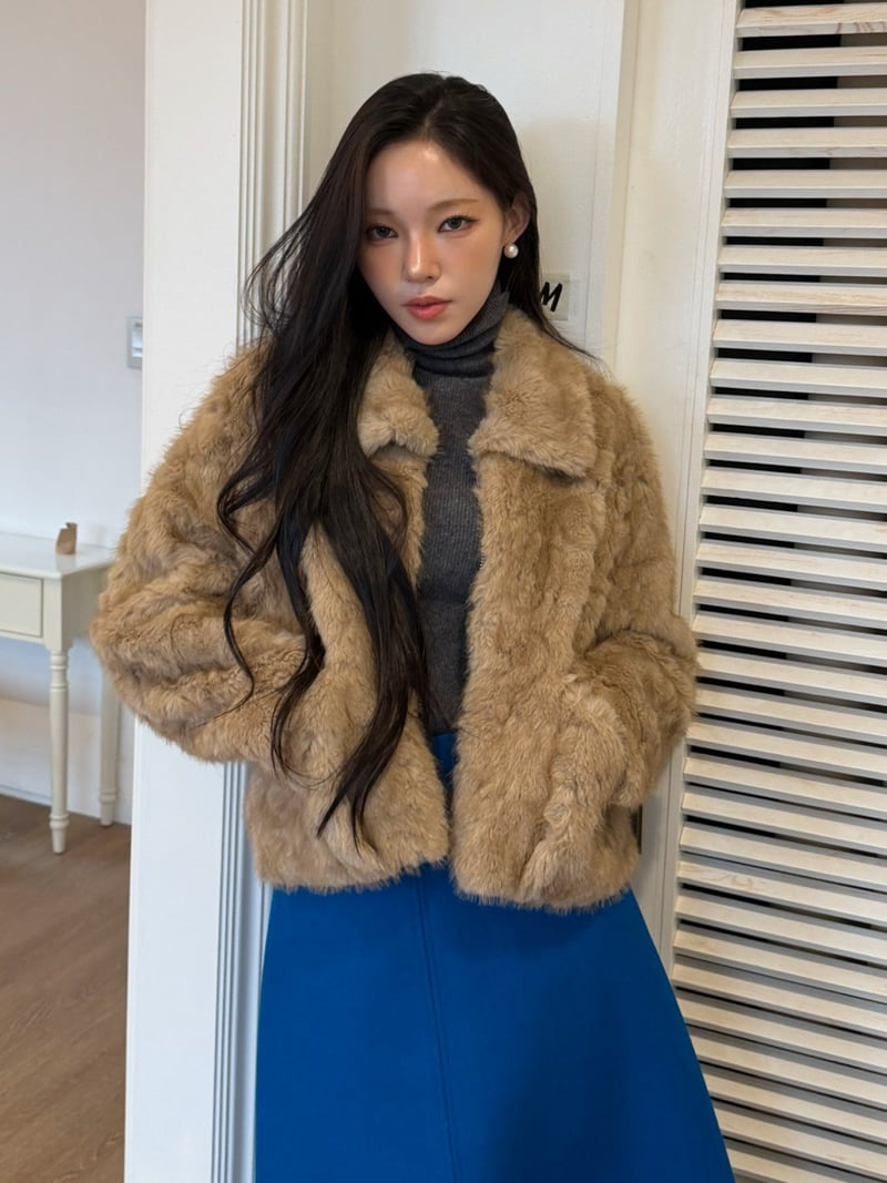 Neroli36 - Korean Women Fashion - #momslook - Color A Line Skirt - 5