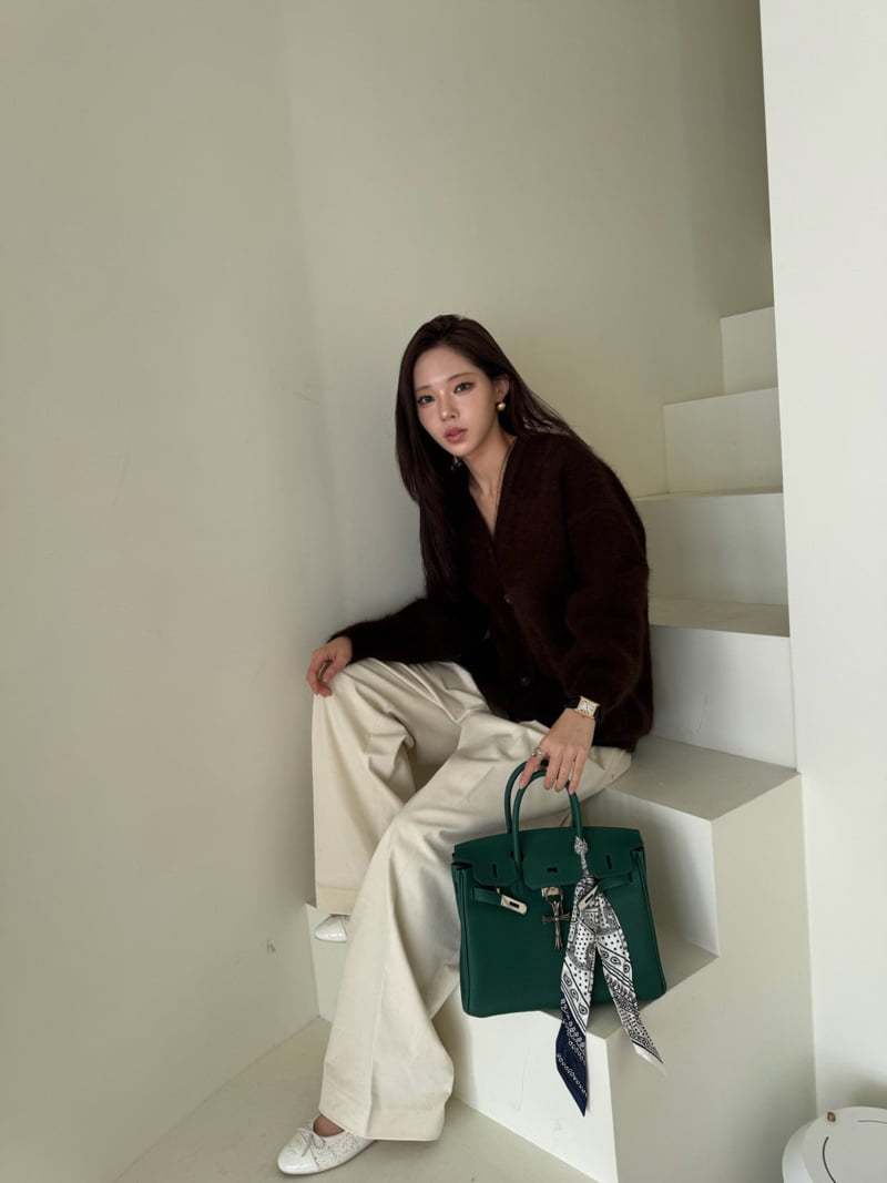 Neroli36 - Korean Women Fashion - #momslook - Corduroy Tuck Pleat Pants - 6