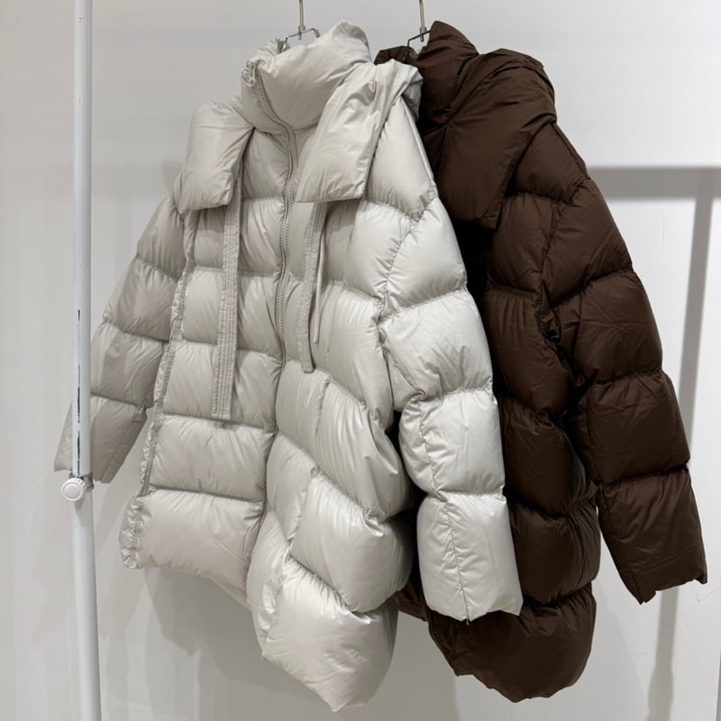 Neroli36 - Korean Women Fashion - #momslook - M Lemer Half Padding Jacket