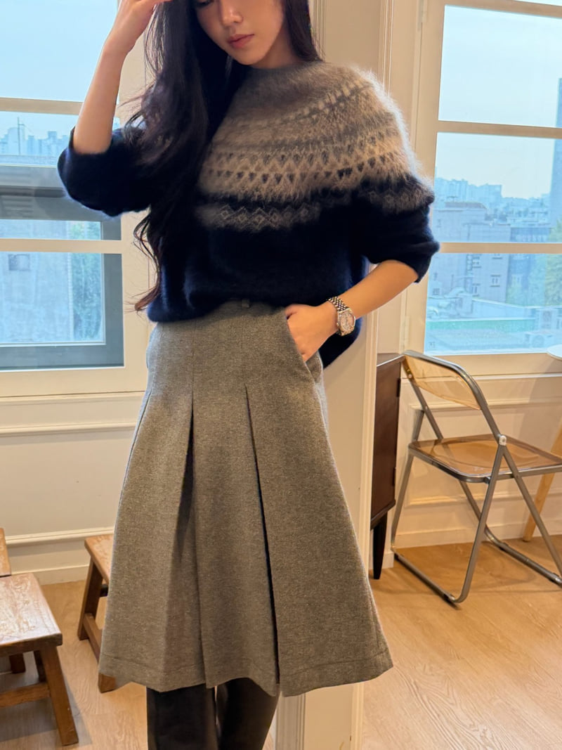 Neroli36 - Korean Women Fashion - #momslook - Pleated Skirt - 8