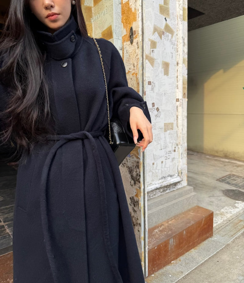 Neroli36 - Korean Women Fashion - #momslook - M Handmade Wool Coat - 7