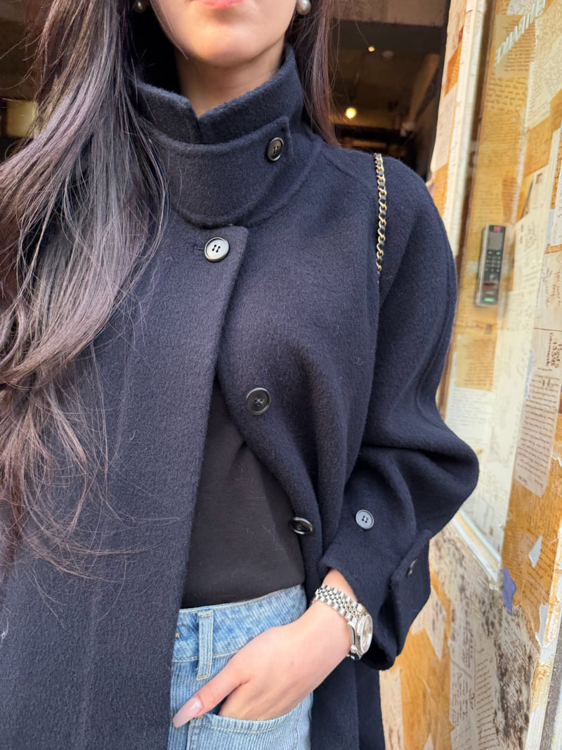 Neroli36 - Korean Women Fashion - #momslook - M Handmade Wool Coat - 9